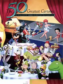 Book cover of The 50 Greatest Cartoons: As Selected by 1,000 Animation Professionals
