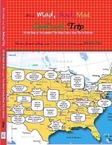 Book cover of It's a Mad, Mad, Mad, Mad Trip: On the Road of the Longest Two-Week Family Road Trip in History