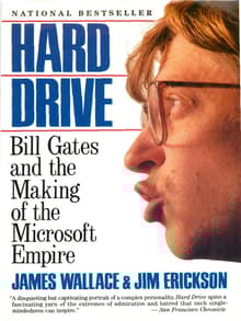 Book cover of Hard Drive: Bill Gates and the Making of the Microsoft Empire