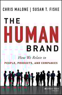 Book cover of The Human Brand