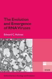 Book cover of The Evolution and Emergence of RNA Viruses