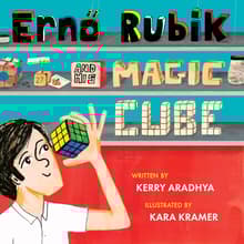 Book cover of Ernő Rubik and His Magic Cube