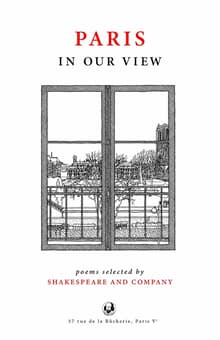 Book cover of Paris in Our View: Poems Selected by Shakespeare and Company