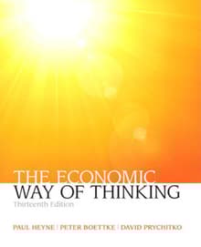 Book cover of The Economic Way of Thinking