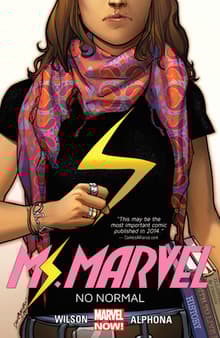 Book cover of Ms. Marvel Volume 1: No Normal