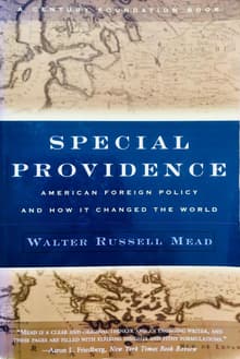 Book cover of Special Providence: American Foreign Policy and How It Changed the World