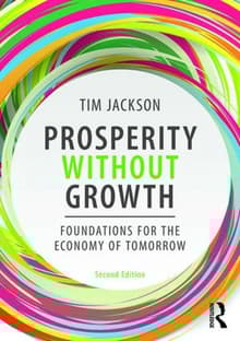 Book cover of Prosperity Without Growth: Foundations for the Economy of Tomorrow