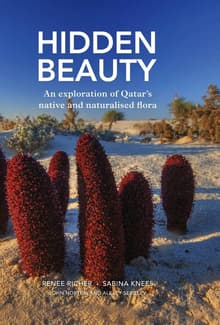 Book cover of Hidden Beauty: An exploration of Qatar's native and naturalised flora