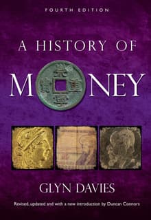 Book cover of A History of Money