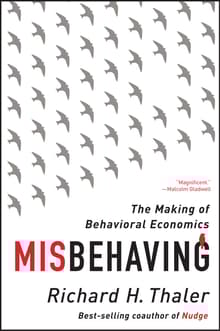 Book cover of Misbehaving: The Making of Behavioral Economics