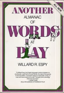 Book cover of Another Almanac of Words at Play