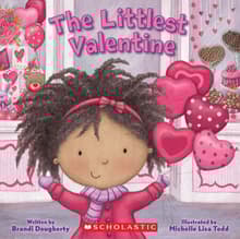 Book cover of The Littlest Valentine