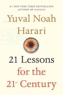 Book cover of 21 Lessons for the 21st Century