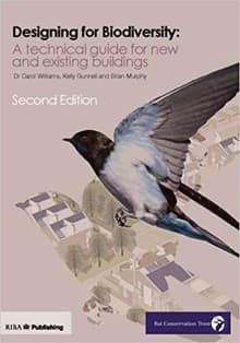 Book cover of Design for Biodiversity: A Technical Guide for New and Existing Buildings
