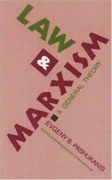 Book cover of Law and Marxism: A General Theory