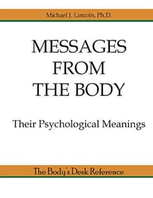 Book cover of Messages from the Body: Their Psychological Meaning