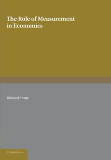 Book cover of The Role of Measurement in Economics