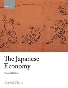 Book cover of The Japanese Economy
