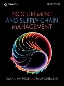 Book cover of Procurement and Supply Chain Management