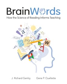 Book cover of Brain Words: How the Science of Reading Informs Teaching