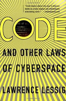 Book cover of Code and Other Laws of Cyberspace