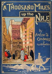 Book cover of A Thousand Miles Up the Nile