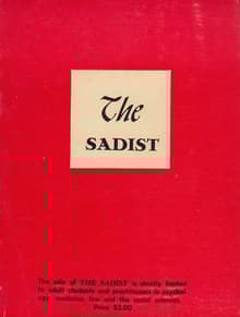 Book cover of The Sadist
