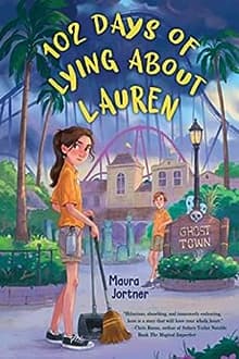 Book cover of 102 Days of Lying About Lauren
