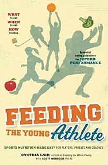 Book cover of Feeding the Young Athlete