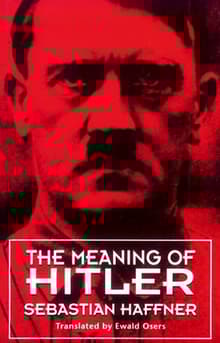 Book cover of The Meaning of Hitler