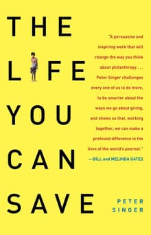 Book cover of The Life You Can Save
