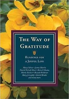 Book cover of The Way of Gratitude: Readings for a Joyful Life