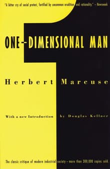 Book cover of One-Dimensional Man: Studies in the Ideology of Advanced Industrial Society