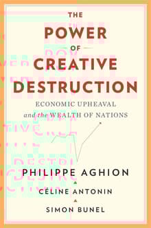 Book cover of The Power of Creative Destruction: Economic Upheaval and the Wealth of Nations