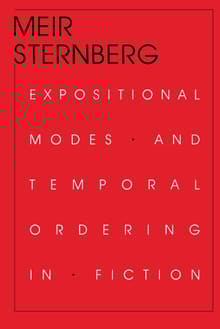 Book cover of Expositional Modes and Temporal Ordering in Fiction