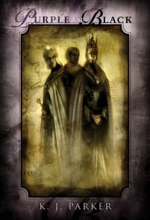 Book cover of Purple and Black