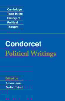 Book cover of Condorcet: Political Writings