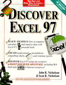 Book cover of Discover Excel 97