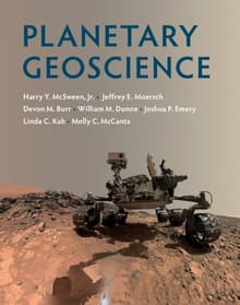Book cover of Planetary Geoscience