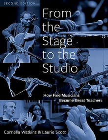 Book cover of From the Stage to the Studio: How Fine Musicians Become Great Teachers