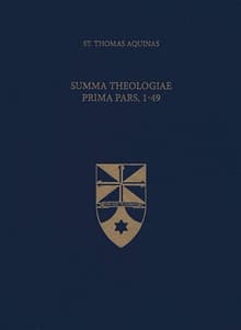 Book cover of Summa Theologiae Prima Pars, 1-49