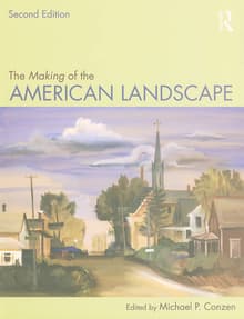 Book cover of The Making of the American Landscape
