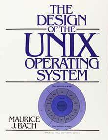 Book cover of The Design of the Unix Operating System