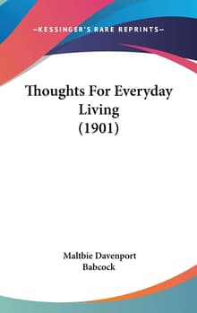 Book cover of Thoughts for Everyday Living