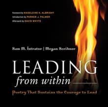 Book cover of Leading from Within: Poetry That Sustains the Courage to Lead