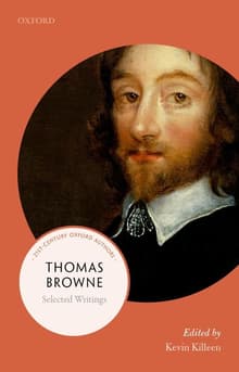 Book cover of Thomas Browne: Selected Writings
