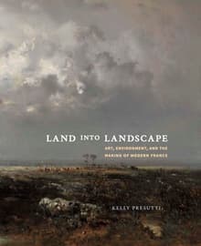 Book cover of Land into Landscape
