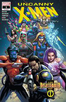 Book cover of Comic Book: Uncanny X-Men