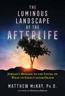 Book cover of The Luminous Landscape of the Afterlife: Jordan's Message to the Living on What to Expect after Death