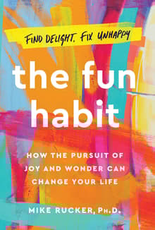 Book cover of The Fun Habit: How the Pursuit of Joy and Wonder Can Change Your Life